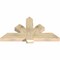 Ekena Millwork Redmond Rough Sawn Timber Gable Bracket, Douglas Fir, 48"W x 26"H x 4"D x 6"F, 13/12 Pitch GBW048X26X0406RED00RDF - alternate 2